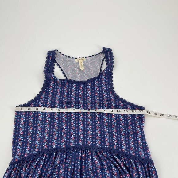 Matilda Jane Beyond The Horizon Blue Floral Tank Top Tunic Womens Size Medium - Picture 8 of 10